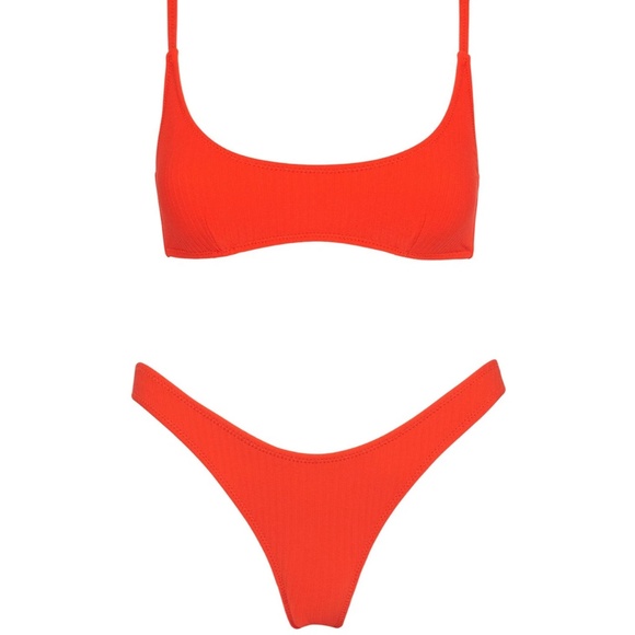 TRIANGL Maci Candy Bikini - Size Small - Cheeky Bottom - Picture 3 of 13